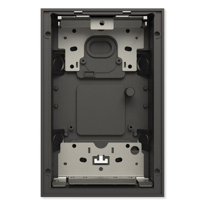 ABB-Welcome IP Flushed-Mounted Box, Anthracite, 2 Gang